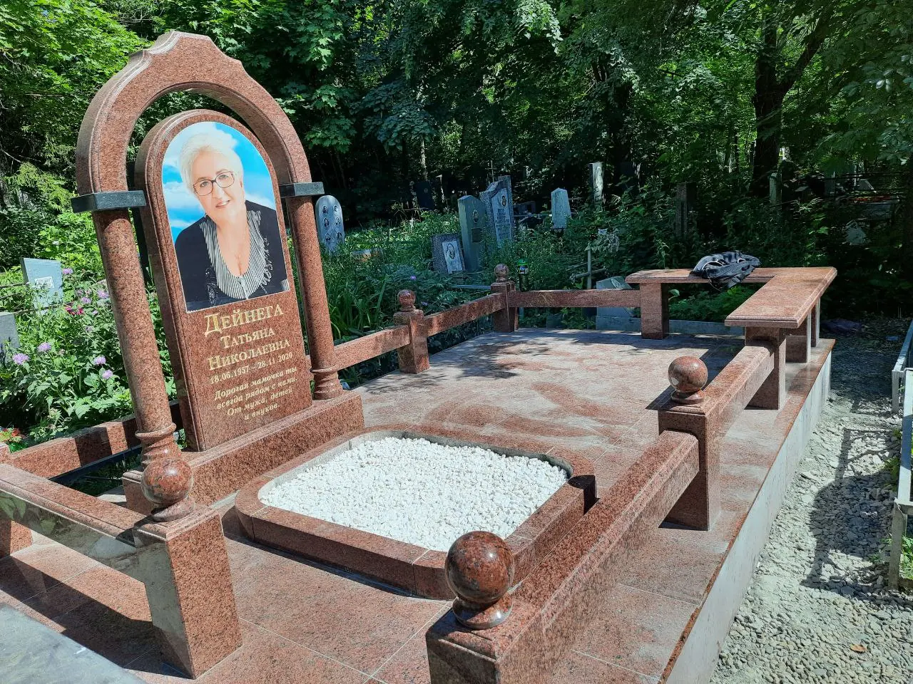 Наши работы — гранитный памятник на могилу, Таганрог, фото 4